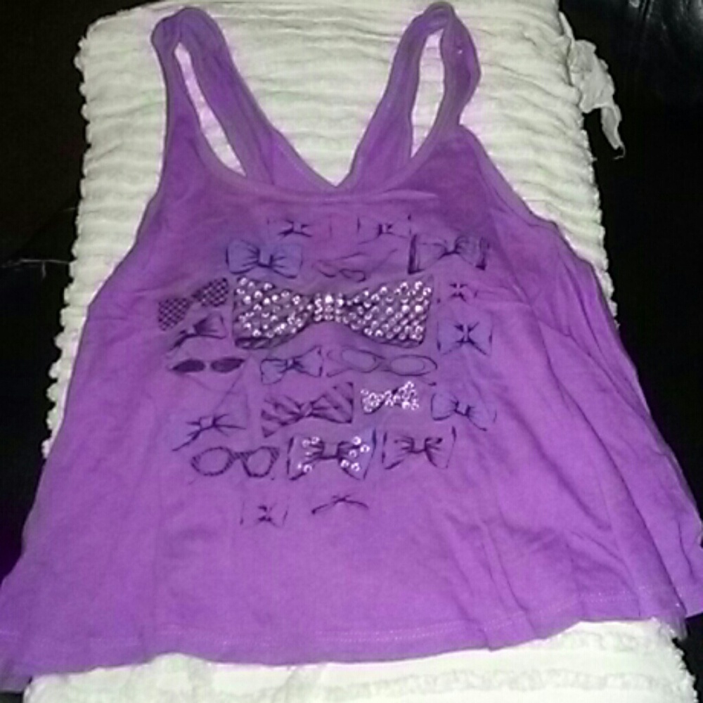 Purple Crop Top